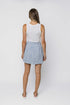 Winona-Tie Front Skirt